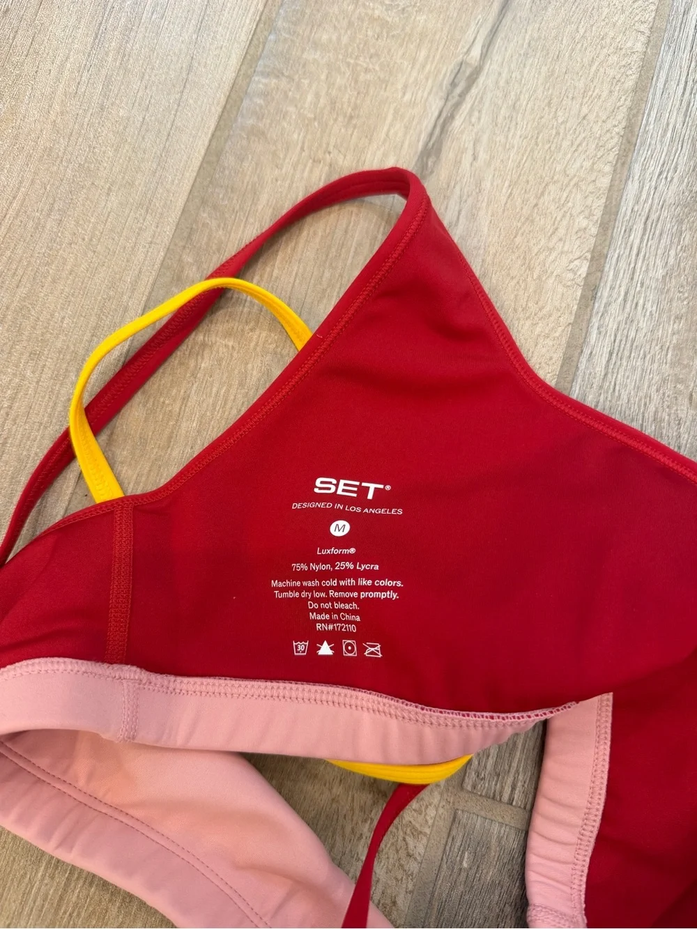 SET Active Luxform Lux Layered Move Bra